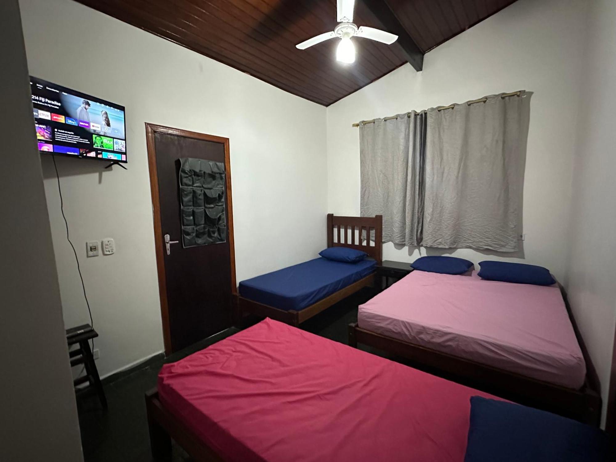 Triplex Piscina Churrasqueira Lava E Seca Wi-fi E 2 Tvs Em Com 90m2 No Centro De